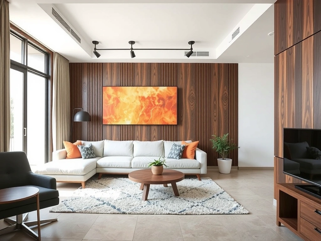 Después: Salón renovado